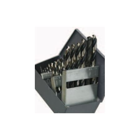 Champion Cutting Tool 708 Metric Jobber Drill Set, 1mm - 13mm by .5mm, Champion CHA M25C